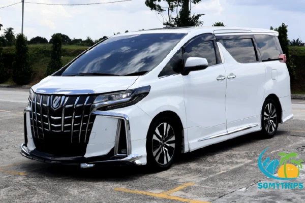 Toyota Alphard MPV for Singapore to Ipoh private transfer