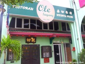 Melaka restaurant baba nyonya Top 10