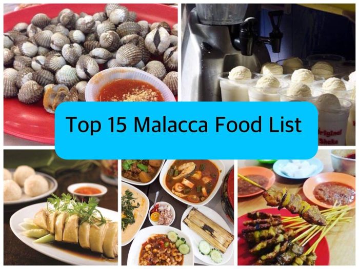 Top 15 Malacca Food Must Eat List Where To Find Them Sgmytrips