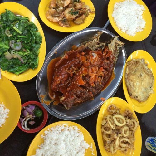 halal food in melaka