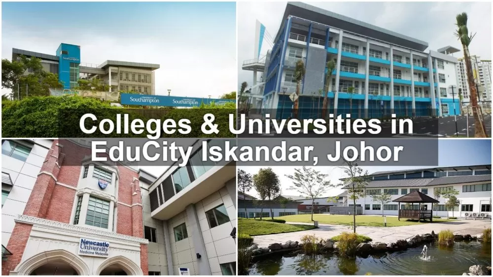 Colleges & Universities in EduCity Iskandar, Johor