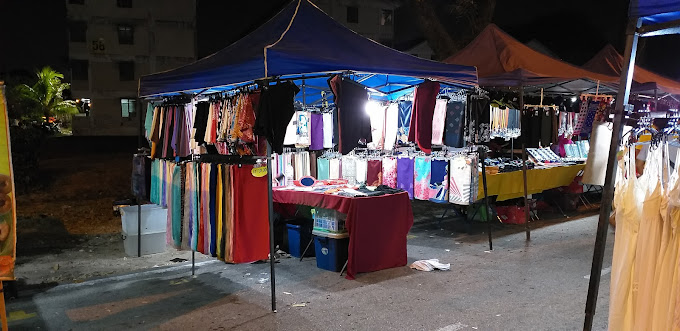 Pasar Malam Taman Air Biru Night Market JB
