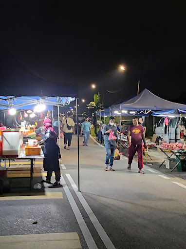Pasar malam Kg Bendahara Night Market JB