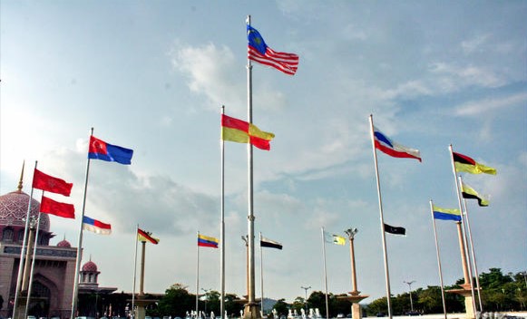 Malaysia State Flag 