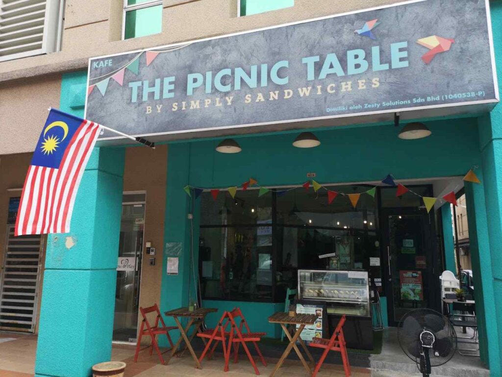 The Picnic Table by Simply Sandwiches location