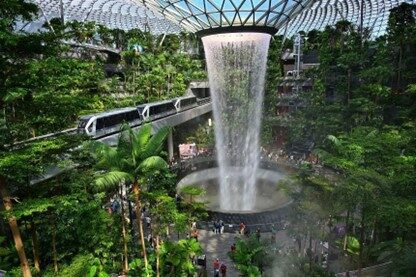 HSBC Rain Vortex @The Straits Times shopping malls Singapore 