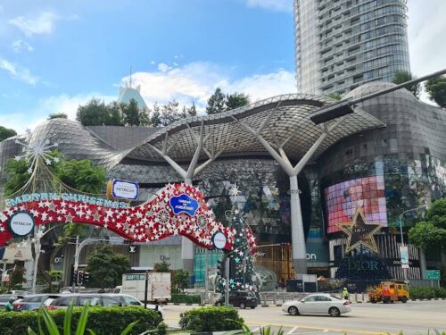 ION Orchard shopping malls Singapore location
