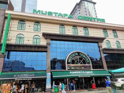 Mustafa Centre Location shopping malls Singapore 