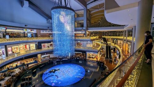 The Shoppes at Marina Bay Sands attraction shopping malls Singapore 