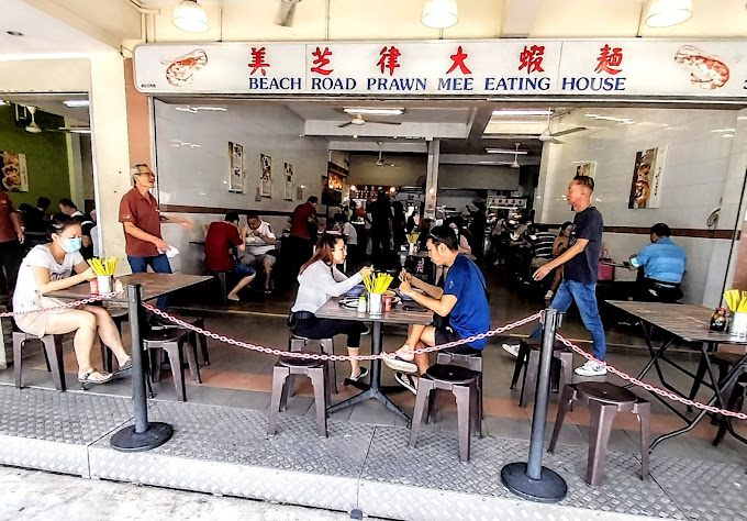 Beach Road Prawn Noodle Sinagpore food stall