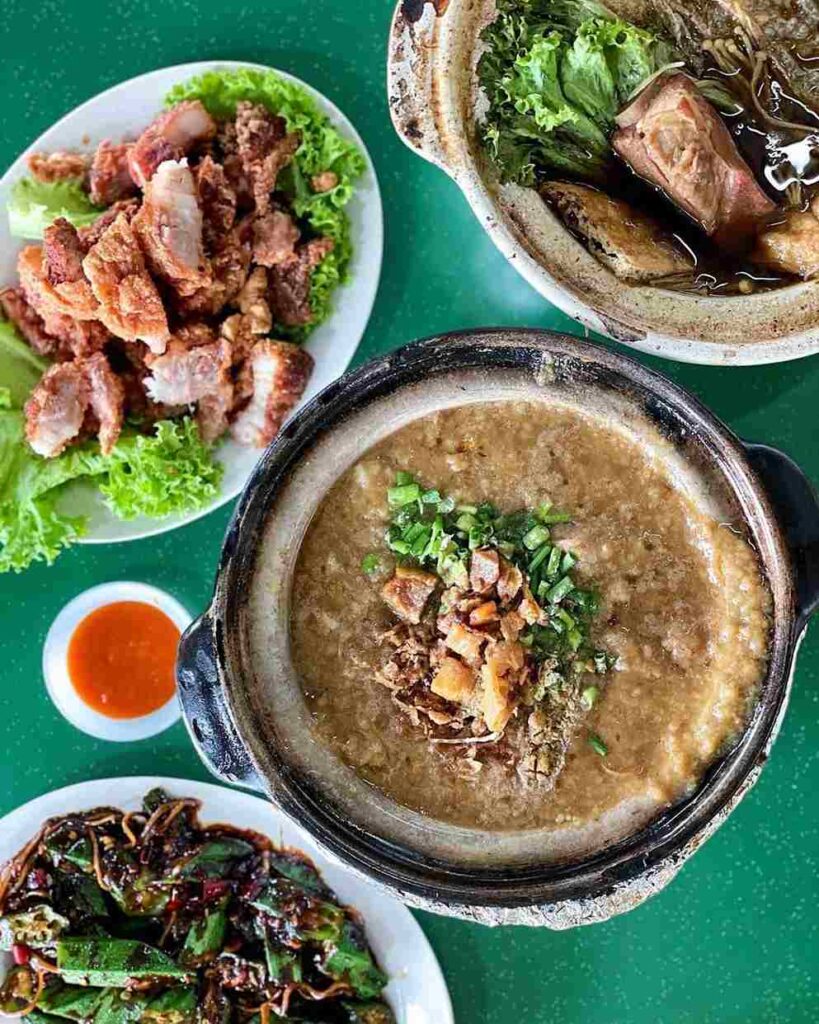 Feng Xiang Bak Kut Teh fried porridge