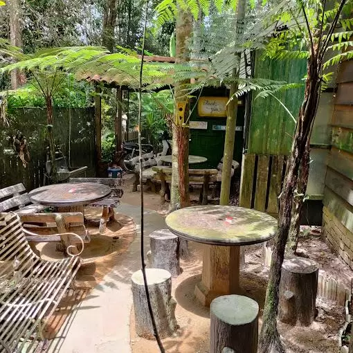 Kopi Hutan outside dining area