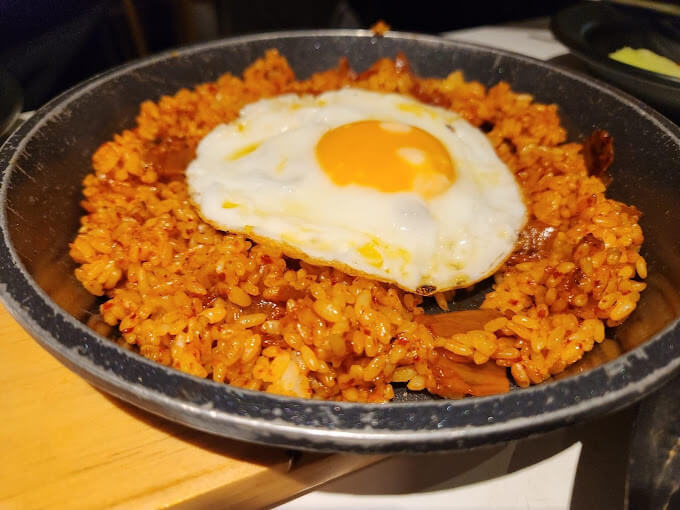 Palsaik Korean BBQ Kimchi Fried Rice