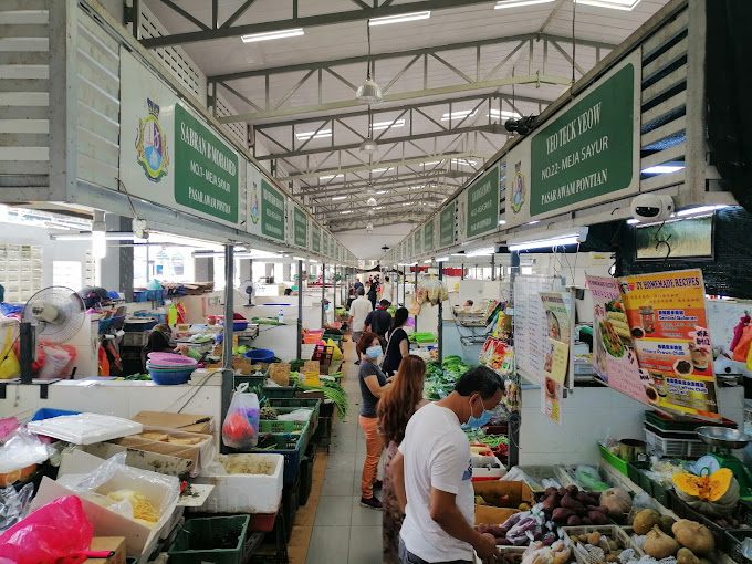Kukup Pasar Awam Pontian Market
