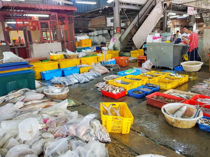 Pasar Awam Pontian - Caught fish