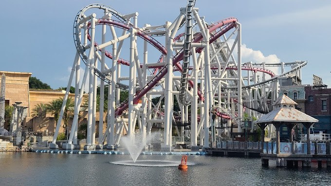 Universal Studios Singapore Roller Coaster 1 