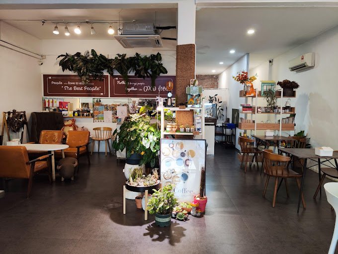 A Bread & Coffee Place interior