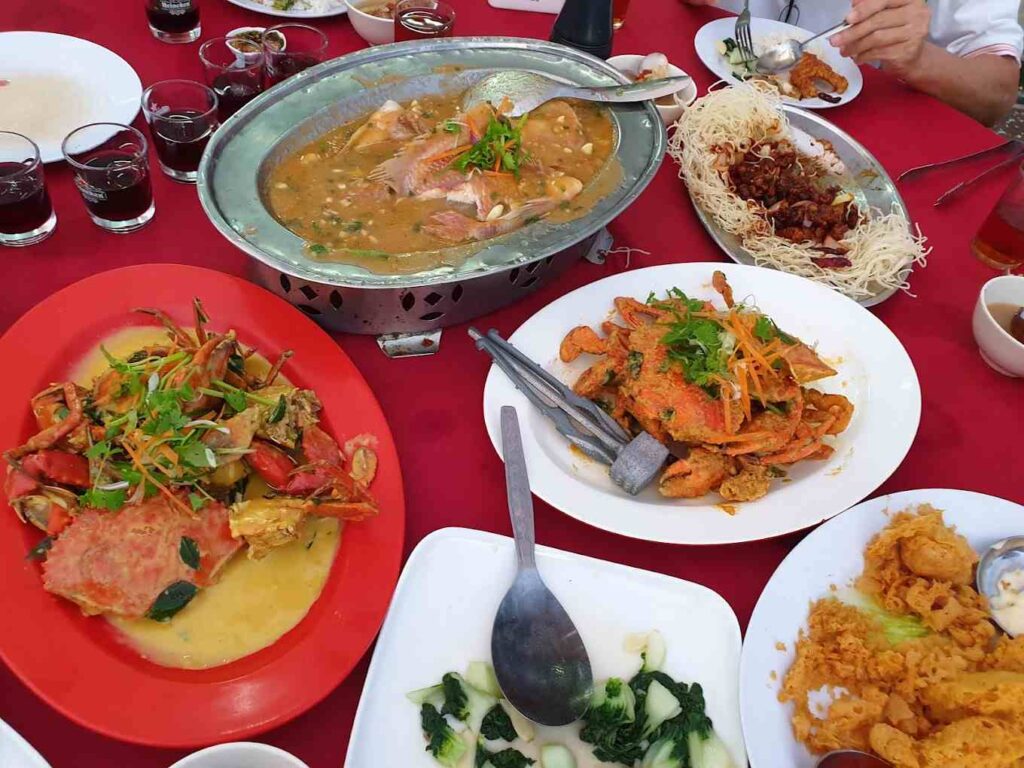 Teow Ji Seafood menu