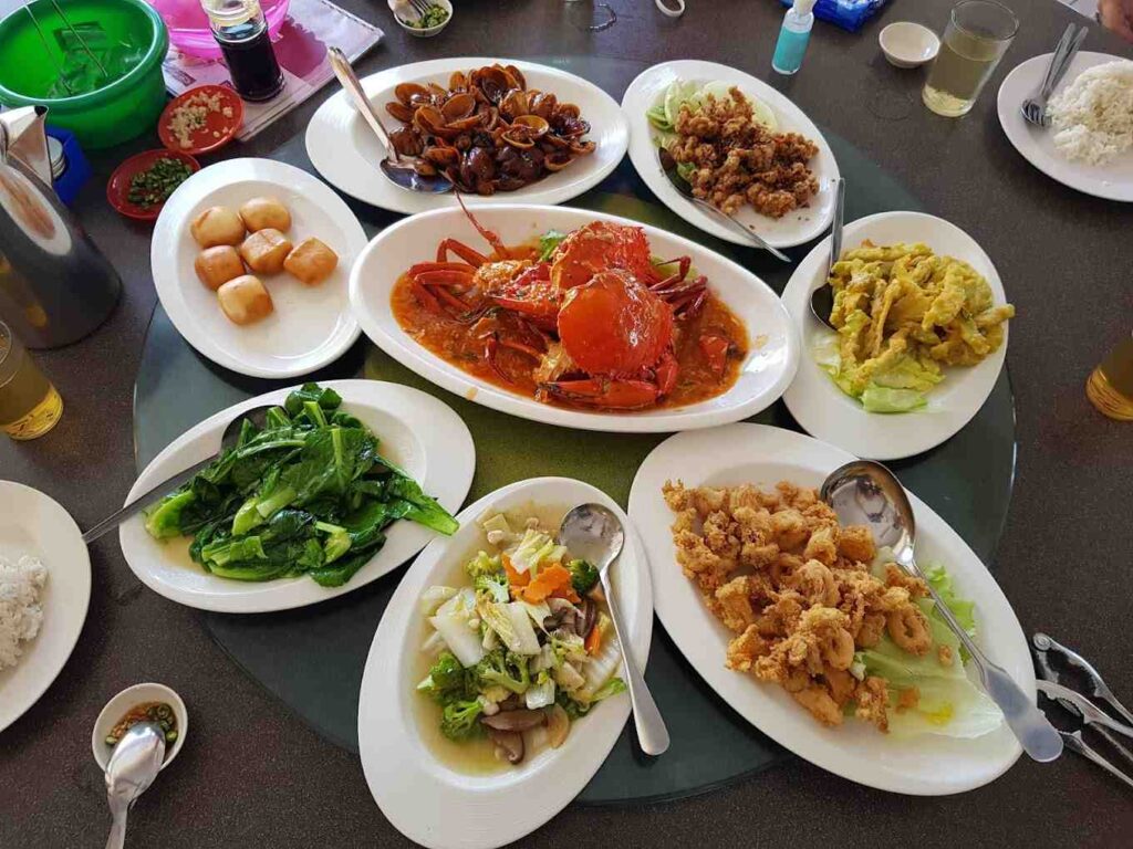 Yun Long Seafood menu