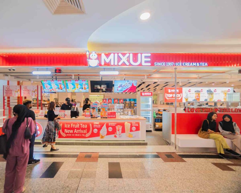 Mixue exterior