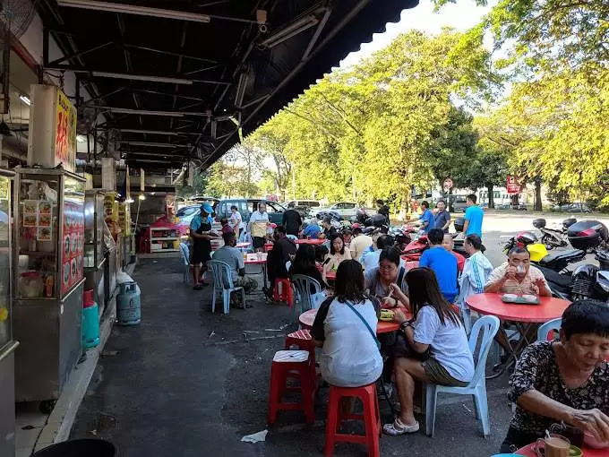 Kim Tong New Food Court Gelang Patah Breakfast