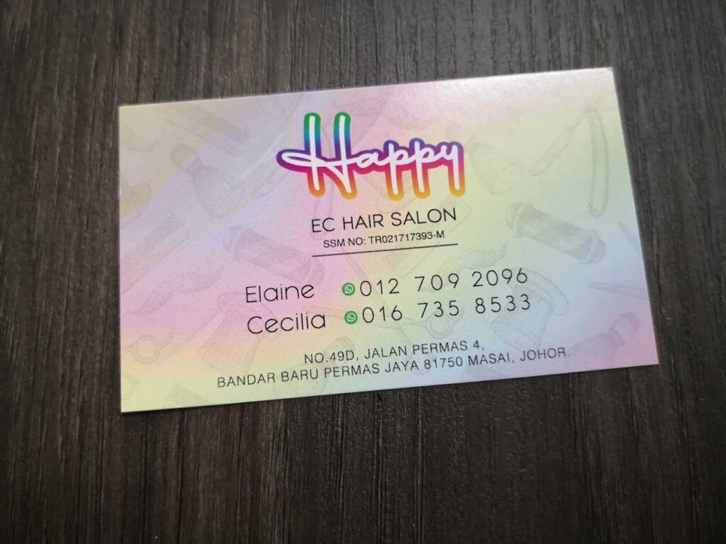 Happy EC Salon hair services Permas Jaya
