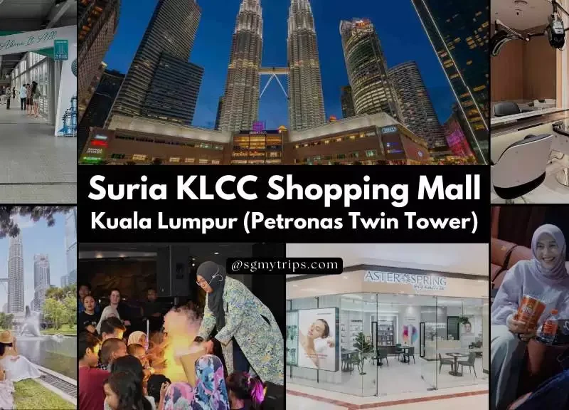 Suria KLCC Shopping Mall Kuala Lumpur (Petronas Twin Tower)