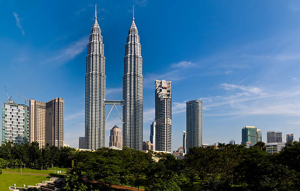 Petronas Towers in Kuala Lumpur, Malaysia