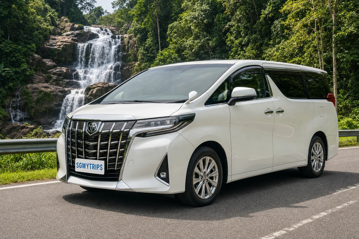 SGMYTRIPS 新加坡到哥打丁宜私人包车 Toyota Alphard