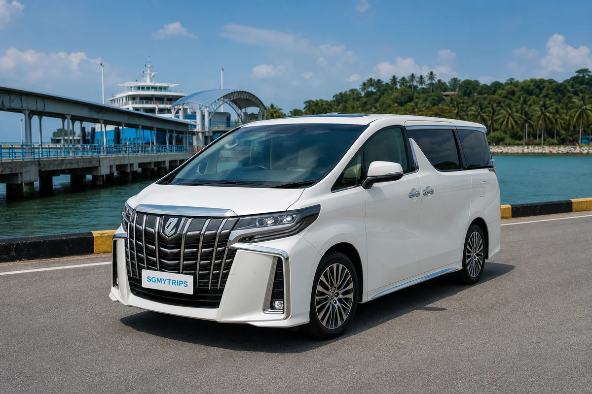 SGMYTRIPS 新加坡到丹绒格莫码头私人包车