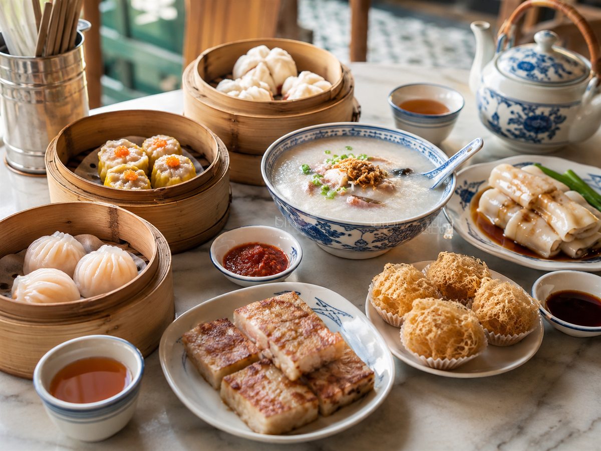 Representative dim sum illustration for Restaurant Tim Sum Peng Siang in Johor Bahru